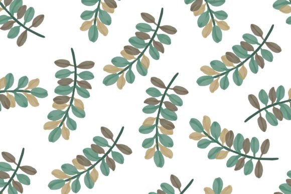 Download Leaves Seamless Pattern for Fabric - Premium Resources