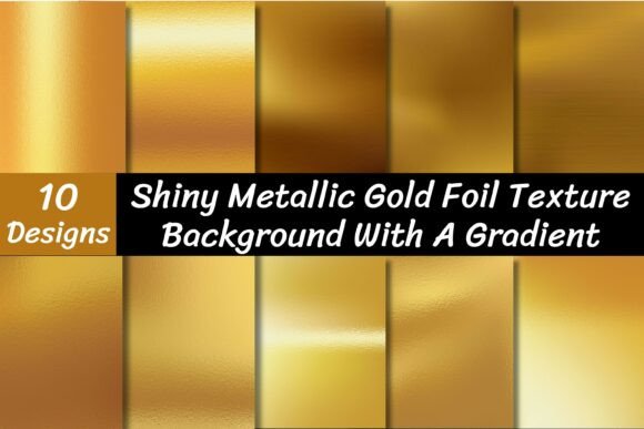 Download Metallic Gold Foil Texture Background - Foil Collection