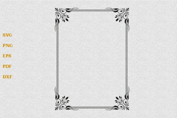 Download Floral Frame SVG Flower Border SVG - Flower Collection
