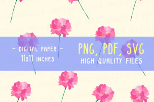 Download Plant Flowers Digital Paper Scrapbooking - Flower Collection