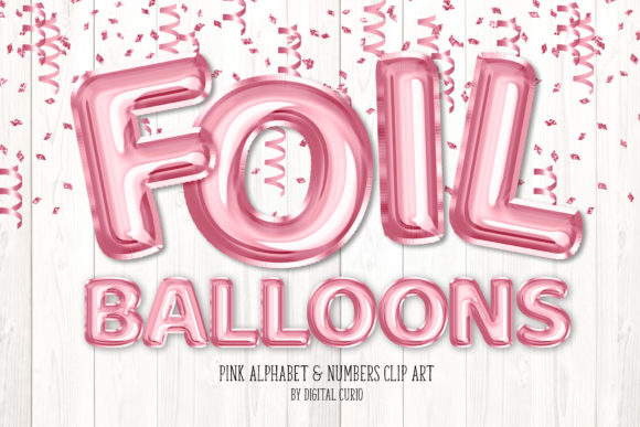 Download Pink Foil Balloon Alphabet Clipart - Balloon Collection