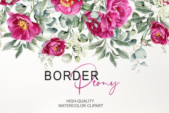 Download Floral Border PNG. Pink Flowers Clipart - Flower Collection