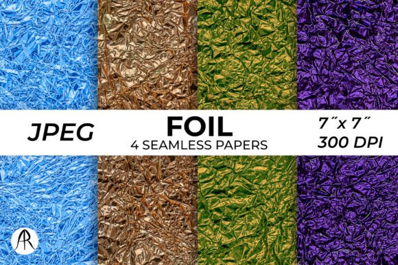 Download Metallic Textures | Seamless Gold Foil - Foil Collection